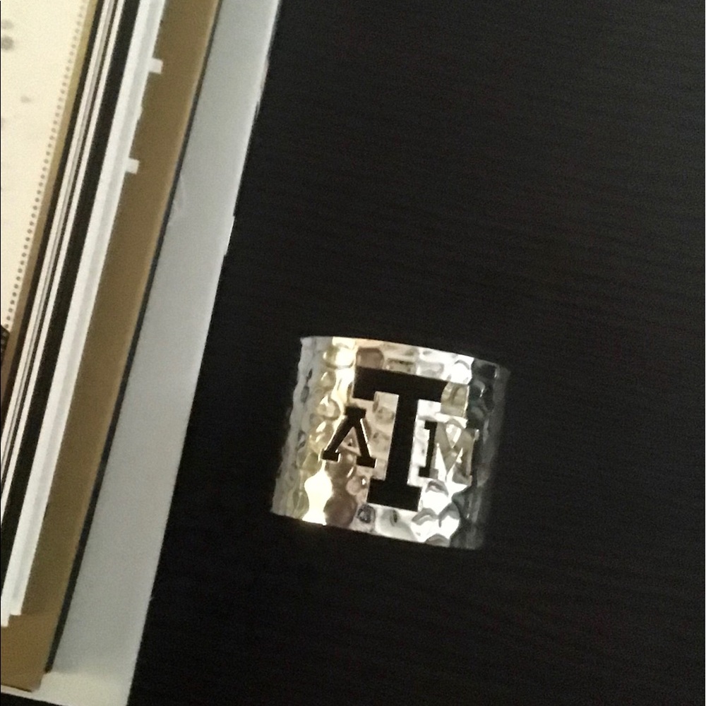 Texas A&M Sterling Silver Cuff